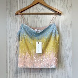 Endless Rose Sequence Top Size S NWT